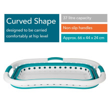 Beldray LA072979TQAZFOB Collapsible Hip Hugger Laundry Basket