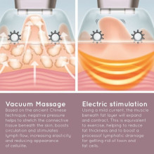 Homedics CELL-500-EU Smoothee Anti Cellulite Vacuum Massage Skin Smoother