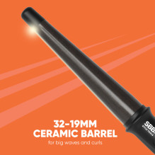 SBB. SBWD-1000-EU Twirl &amp; Curl Conical Wand Hair Curler