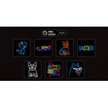 Manta SNL63MT Style Neon Lights Gamepad Manta SNL63MT Style Neon Lights Gamepad