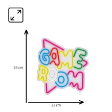 Manta SNL67MT stiliaus neoninių šviesų žaidimų kambarys Manta SNL67MT stiliaus neoninių šviesų žaidimų kambarys