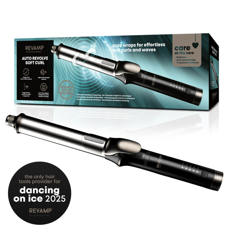 „Revamp CL-3000-EU“ automatinis sukimasis su minkštais garbanotaisiais plaukais