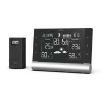 Hama 00186418 Black Line Plus Weather Station black Hama 00186418 Black Line Plus Weather Station black