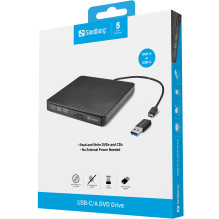 Sandberg 136-62 USB-C / A DVD įrenginys