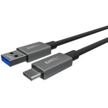 Emtec USB-A–C tipo laidas, 1 m