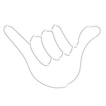 Manta SNL77WH Style Neon Lights Hand white Manta SNL77WH Style Neon Lights Hand white