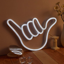 Manta SNL77WH Style Neon Lights Hand white Manta SNL77WH Style Neon Lights Hand white