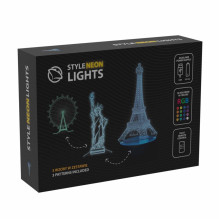 Manta SNL125RGB LED lempa Šviesos apdaila Pastatai RGB 3D