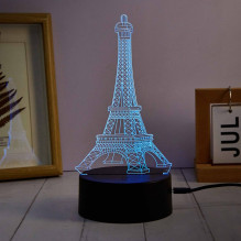 Manta SNL125RGB LED lempa Šviesos apdaila Pastatai RGB 3D