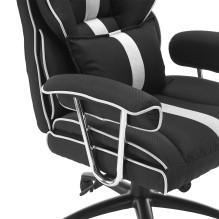 White Shark LE MANS Gaming Chair black / white White Shark LE MANS Gaming Chair black / white