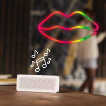 Manta SNL61RGB stiliaus neoninės šviesos LIPAI Manta SNL61RGB stiliaus neoninės šviesos LIPAI