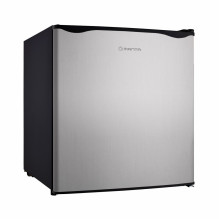 Manta MM515PSL Fridge 46L Silver inox / black