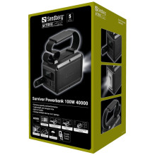 „Sandberg 421-14 Survivor“ išorinė baterija, 100 W, 40000 W