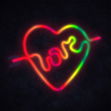 Manta SNL59RGB Style Neon Lights LOVE HEART Manta SNL59RGB Style Neon Lights LOVE HEART