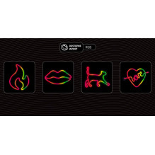 Manta SNL59RGB Style Neon Lights LOVE HEART Manta SNL59RGB Style Neon Lights LOVE HEART