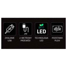 Manta SNL91MT Style Neon Lights RAKETA