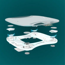 Homedics SCL-LDB135-SV3R Essential XL Display Body Weight Scale Homedics SCL-LDB135-SV3R Essential XL Display Body Weight Scale