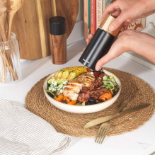 Salter BW12068EU7 Toronto Salt Pepper Mills Black