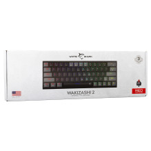 White Shark GK-002111V2 Wakizashi 2 Black-Grey US Red Switches White Shark GK-002111V2 Wakizashi 2 Black-Grey US Red Switches