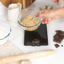 Salter SA00450BCFEU12 Glass Electronic Kitchen Scale