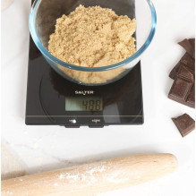 Salter SA00450BCFEU12 stiklinės elektroninės virtuvės svarstyklės