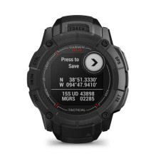 „Garmin Instinct 2X Solar Tactical“ laikrodis, juodas (010-02805-03)