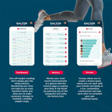 Salter SA00655FEU6 išmaniosios svarstyklės