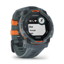 „Garmin Instinct 3“ 45 mm saulės energija varomas prieblandos laikrodis (010-02934-01)