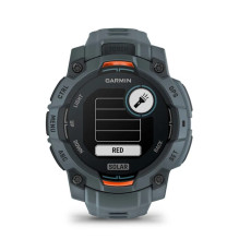 „Garmin Instinct 3“ 45 mm saulės energija varomas prieblandos laikrodis (010-02934-01)