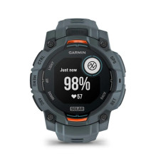 „Garmin Instinct 3“ 45 mm saulės energija varomas prieblandos laikrodis (010-02934-01)