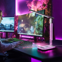 Hawk HW-LAMP04 stalinė lempa, balta