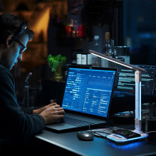 Hawk HW-LAMP04 stalinė lempa, balta