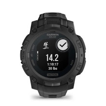 „Garmin Instinct 3“ 45 mm saulės energija varomas taktinis laikrodis, juodas (010-02934-50)