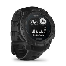 „Garmin Instinct 3“ 45 mm saulės energija varomas taktinis laikrodis, juodas (010-02934-50)