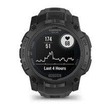 „Garmin Instinct 3“ 50 mm saulės energija varomas taktinis laikrodis, juodas (010-02935-50)