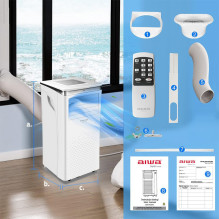 Aiwa AIWA-PAC10Y2 nešiojamas oro kondicionierius