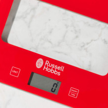 Russell Hobbs RH015711RAR Square digital scale 5kg red Russell Hobbs RH015711RAR Square digital scale 5kg red