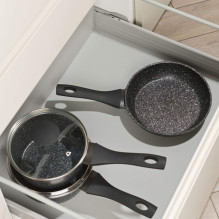 Salter BW10691BRMFOB Megastone Thermo Collar 20cm Frying Pan