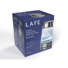 Lafe 47618 Electric Kettle Essential Glass 1.7L
