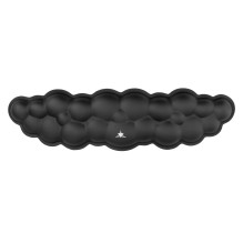 „White Shark KP-011 Cumulus Cloudy“ klaviatūros riešo atrama, juoda