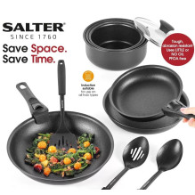 Salter BW12055IS Clip Cook 14 dalių virtuvės rinkinys