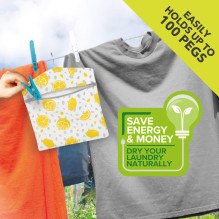 Beldray LA032005LEMFEU7 Peg Bag - Lemon Print Beldray LA032005LEMFEU7 Peg Bag - Lemon Print