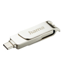 Hama 00182492 C-Rotate Pro 256GB USB 3.0 sidabrinė Hama 00182492 C-Rotate Pro 256GB USB 3.0 sidabrinė