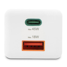 Hama 00201993 greitasis įkroviklis 45W, baltas