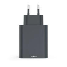 Hama 00086444 45W USB-C, USB-A Charger PD Black