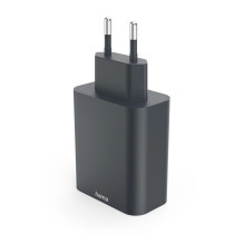 Hama 00086444 45W USB-C, USB-A Charger PD Black