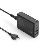 Hama 00201979 Charging Station With USB-C / USB-A 65 W Black