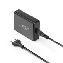 Hama 00201979 Charging Station With USB-C / USB-A 65 W Black