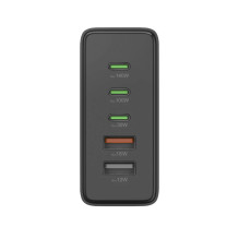 Hama 00201978 Charging Station With 3xUSB-C / 2xUSB-A 140 W Black