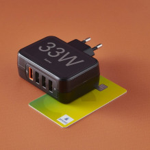 Hama 00201629 4-Port Quick Charger